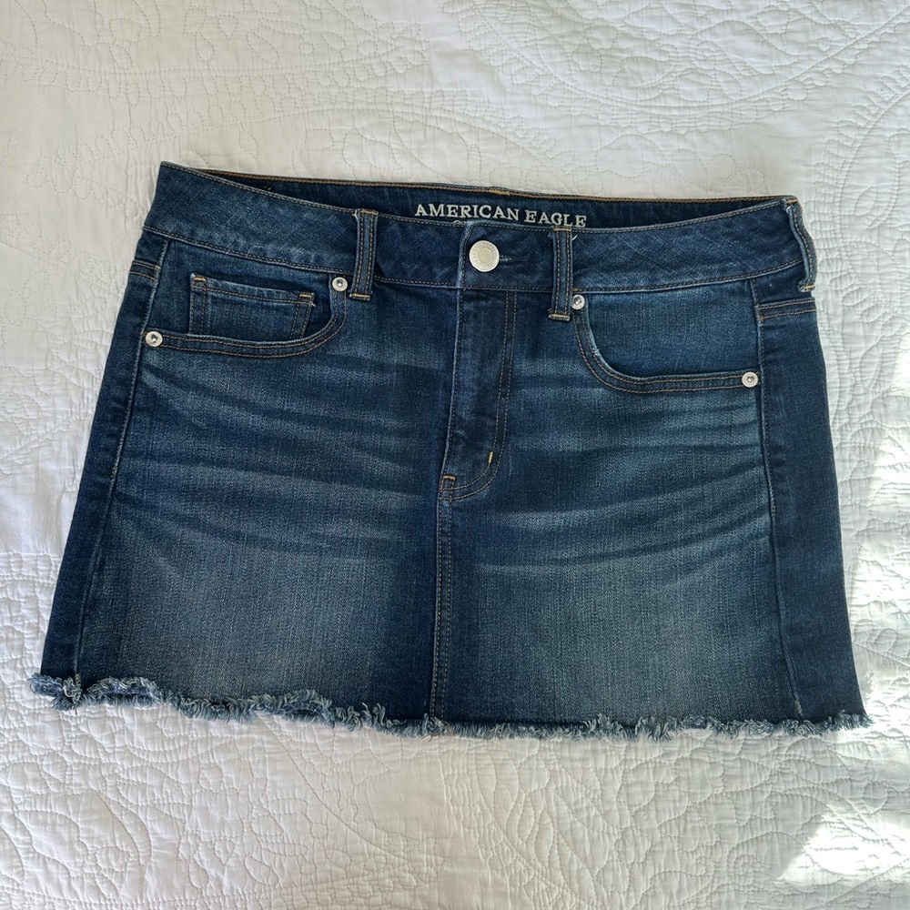 American Eagle Denim Mini Skirt